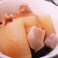 ♡ハムスター＆柴犬♪'s cooksnap of when they made 皆大好きな【大根とこんにゃくの煮物】.