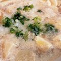 MizuhoBank's cooksnap of when they made 朝食の一品に◆絹ごし豆腐のみぞれ煮.