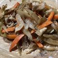 みみふぁん's cooksnap of when they made ごぼうと豚バラの出汁煮.