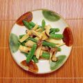 コムギ大好き's cooksnap of when they made いんげんとエリンギのゴマ酢和え.