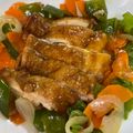 まーこ0508's cooksnap of when they made 甘辛タレの鶏もも肉の照り焼き.