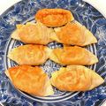 悠LOVE航's cooksnap of when they made 餃子皮DEかぼちゃリメイクチーズ包み揚げ.
