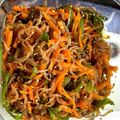 hana8796's cooksnap of when they made おうち居酒屋★糸こんにゃくの三色きんぴら.