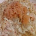 meise17's cooksnap of when they made スモークサーモンのクリームパスタ.