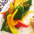 バウチャン's cooksnap of when they made 茹でるだけ濃いサラダ.