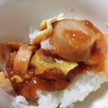 MANA☆☆'s cooksnap of when they made 魚肉ソーセージで簡単チリソース丼.