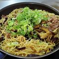 ｸﾏﾘｴ's cooksnap of when they made 夏バテに効く♡牛肉のスタミナ焼きそば.