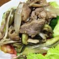 みかん2017's cooksnap of when they made ビーフ焼肉サラダ（焼肉のタレレシピ付）.