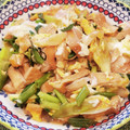 あーこ姐's cooksnap of when they made 長ネギと油あげの卵とじ.