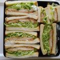 クックRT5WC7☆'s cooksnap of when they made コメダ風☆照り焼きチキンサンド.