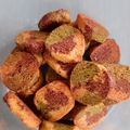 nyapple's cooksnap of when they made ♡全粒粉と米粉♡迷彩柄のサクサククッキー.