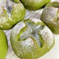 ぱきもん's cooksnap of when they made 抹茶あんぱん 四つ葉のクローバー.