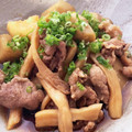 クックG1CG0C☆'s cooksnap of when they made 豚肉と里芋の煮もの.