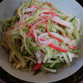 ＭＡＲＹ☆'s cooksnap of when they made きゅうりとかにかまのゴマ酢和え.