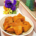 naopon☆'s cooksnap of when they made 甘めのかぼちゃの煮物.