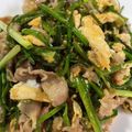 mincomama's cooksnap of when they made 豚ニラ卵の甘辛.