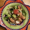 moticream's cooksnap of when they made デパ地下風★サクッと華やかセビーチェ.