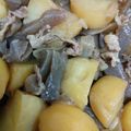 くろえみたん's cooksnap of when they made 豚肉とじゃがいもとこんにゃくのほっこり煮.