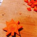 nanaco_'s cooksnap of when they made 簡単！にんじんで紅葉の飾り切り.