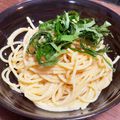 アトリエなちゅ's cooksnap of when they made めんつゆで簡単☆冷製☆明太子スパ.