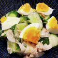 YCHキッチン's cooksnap of when they made きゅうりとゆで卵のサラダ.