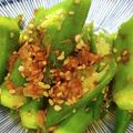 まりっぺ☆'s cooksnap of when they made めんつゆで簡単にできるオクラの和え物.