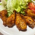 jurige's cooksnap of when they made 手羽元の甘辛揚げ.