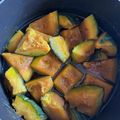 たこわこ's cooksnap of when they made 甘すぎない！かぼちゃの煮物.