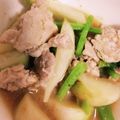 あんころレンジャー's cooksnap of when they made 豚肉とカブの味噌バター炒め.