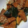 ナーちゃん's cooksnap of when they made レンチン！かぼちゃの甘辛おかず.