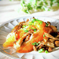 Satoco❋'s cooksnap of when they made 鮭はらすとえのきのバターソテー.