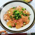 在宅勤務のおじさん's cooksnap of when they made 3つのコツで簡単絶品！鯛のごまダレ漬け丼.