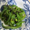 ﾚ?？'s cooksnap of when they made ピーマンの塩きんぴら.