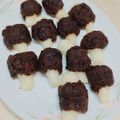 canadawhistler's cooksnap of when they made 京都のお月見団子(関西地方).