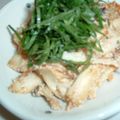 monemaruku's cooksnap of when they made エリンギ明太ちくわマヨ☆.