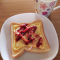 ﾋﾟﾛﾐ♡'s cooksnap of when they made カニカマとーすと^_^ タロの弁当朝食編.