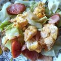 まりゆりひろこ's cooksnap of when they made ソーセージキャベツ卵ソテー.