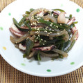 ฅ静流ฅ's cooksnap of when they made イカげそと茎わかめのにんにく炒め♪.