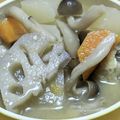 ゆけり３兄弟's cooksnap of when they made ♥ほっこり♥きのこと根菜の食べる味噌汁.