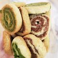 黒ひつじ亭's cooksnap of when they made チョコと抹茶のアイスボックスクッキー.