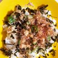 ピグウ's cooksnap of when they made オクラ丼.
