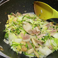 檸檬パン's cooksnap of when they made エリンギと白菜のガリバタ炒め.