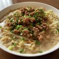 お塩と砂糖's cooksnap of when they made クリーミー冷やし豆乳担々麺.