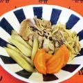 龍青空ママ's cooksnap of when they made 舞茸・新ごぼう・牛肉・人参の煮物.