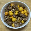 ホッピー兄さん's cooksnap of when they made 鶏レバーふっくら甘辛煮～苦手でも食べれる.