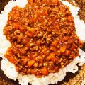 Mikko姉's cooksnap of when they made ＊カレールーで簡単♩キーマカレー＊.
