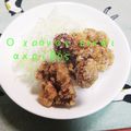 ひトみ's cooksnap of when they made 鶏の唐揚げ　米粉とマヨネーズの衣.
