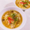 みぽぽ37's cooksnap of when they made 中華風豆腐カニカマあんかけ★お弁当用汁物.