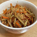 yakkun8888's cooksnap of when they made 蓮根と蒟蒻入りきんぴらごぼう.