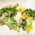 ごはんはおこめ's cooksnap of when they made ゆで卵カニカマブロッコリーのデリ風サラダ.